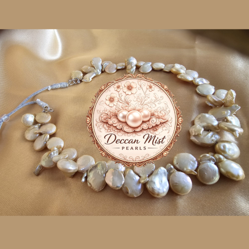 Silver Metallic Golden Pearl Set CA-108