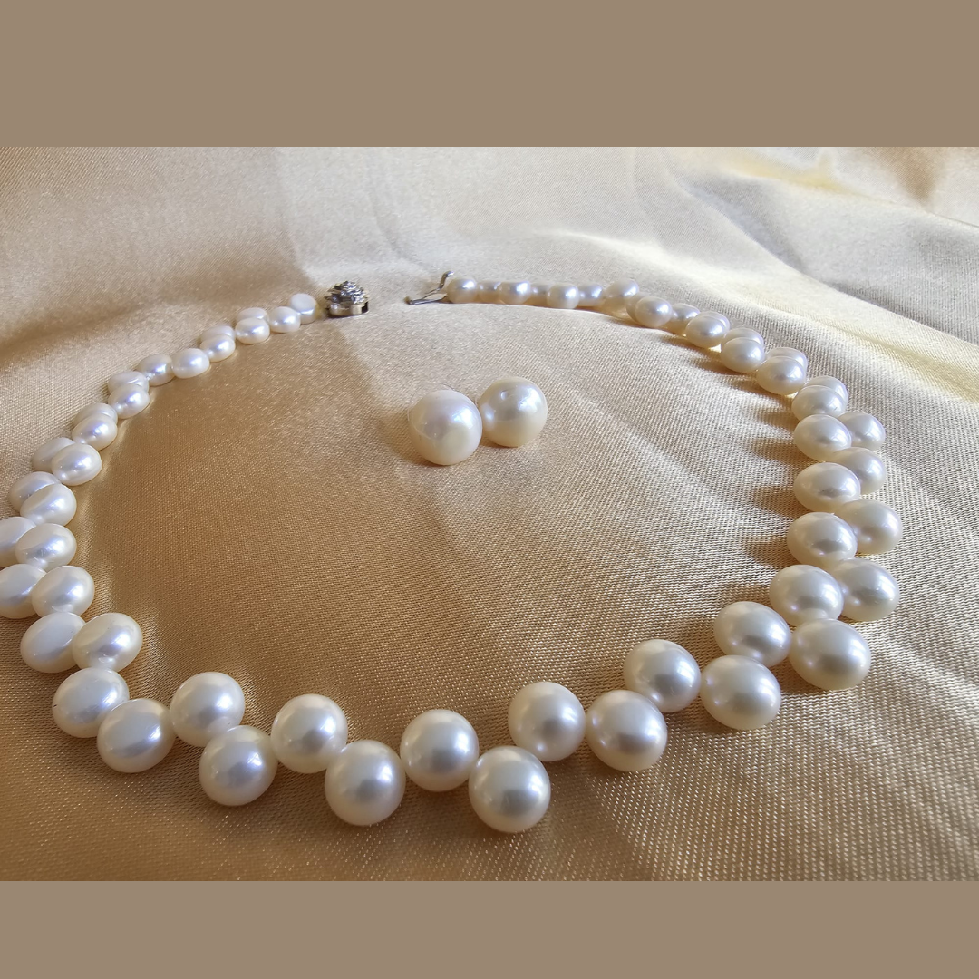 Classic Ivory Interlace Pearl Set CA-109
