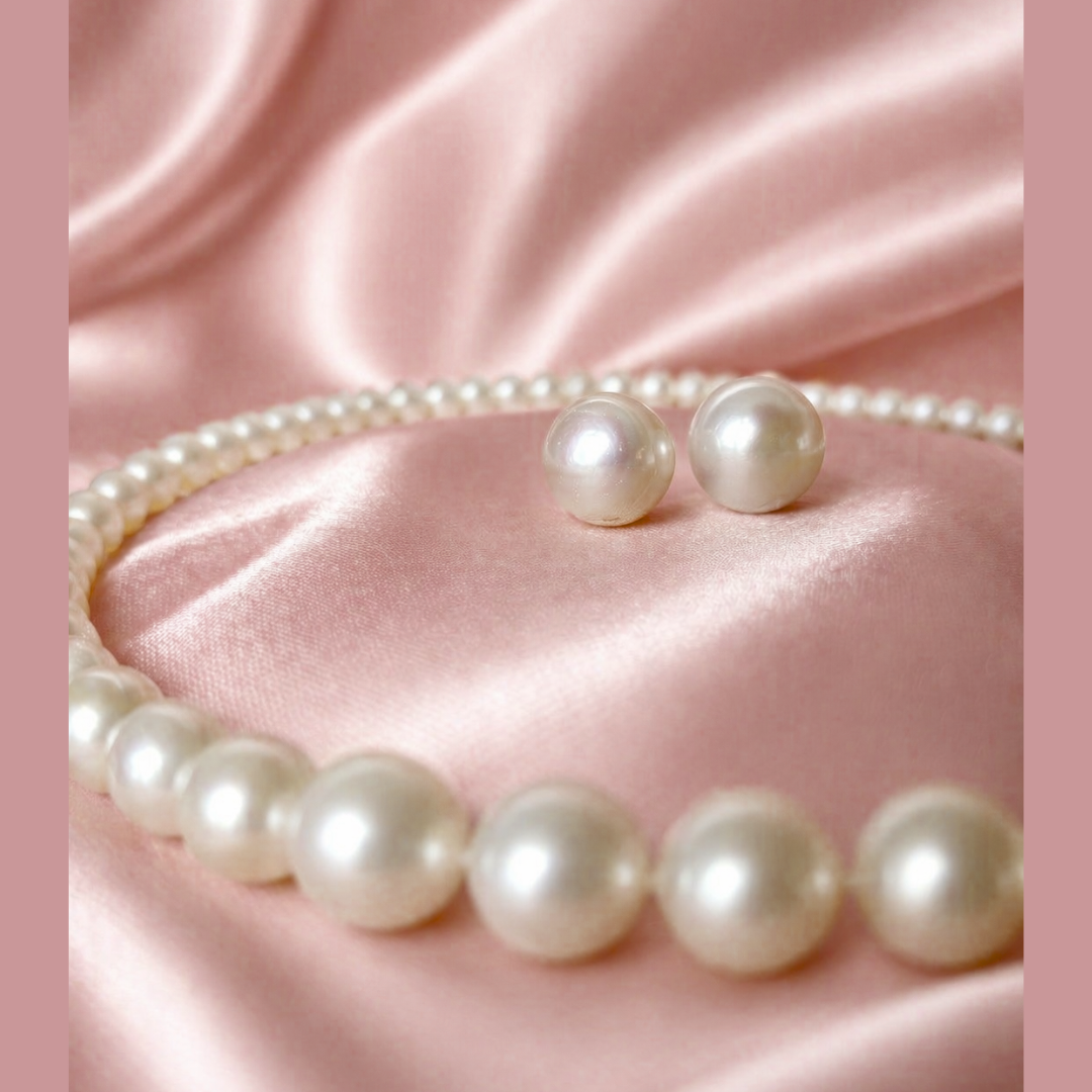 Elegant, graduated Pearls For Evening Wear. CA-111