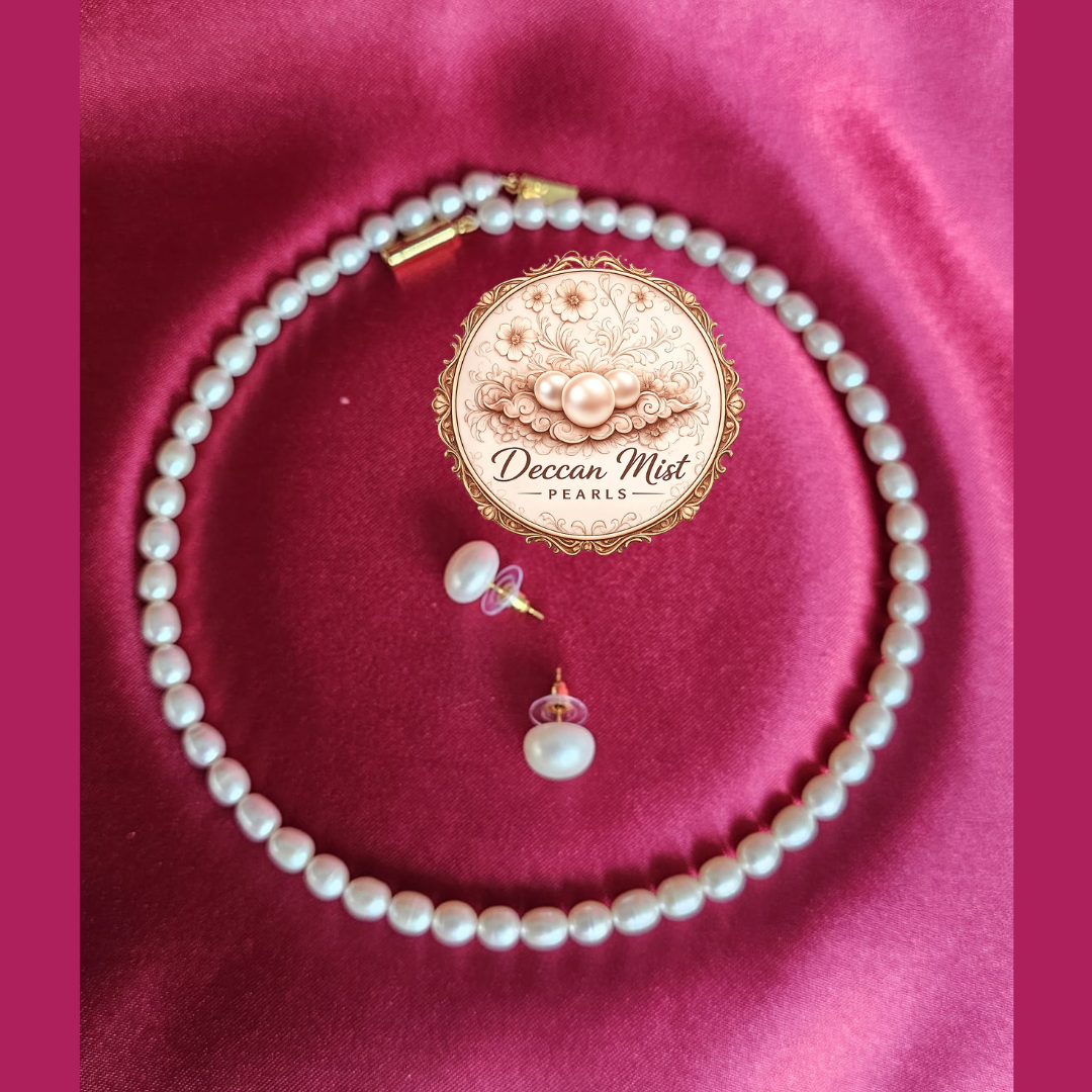 Elegant Daily Wear Soft Pearls Set  CA-116